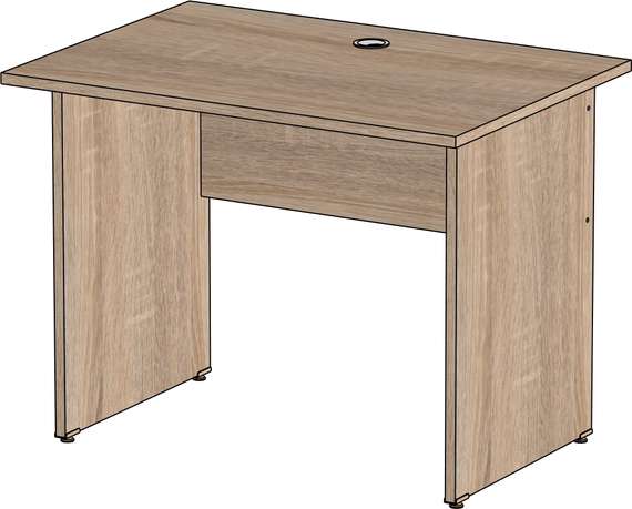 Стол письменный Стандарт Про дуб сонома