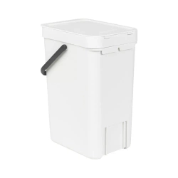 Brabantia - Контейнер для мусора Sort &amp; Go 12л белый / артикул   109782  / GTIN 8710755109782