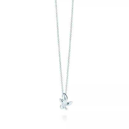 Подвеска из серебра, Tiffany , в виде оливкового листа🌿 Единственная в наличии