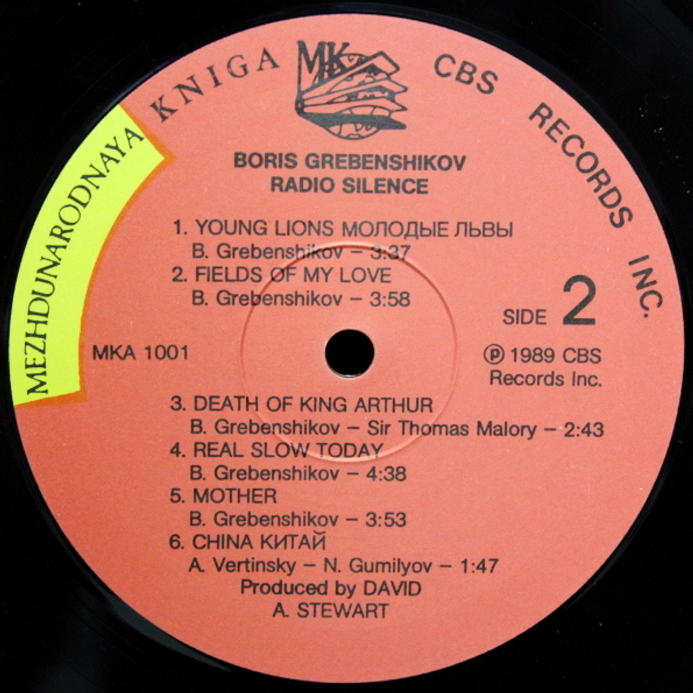 Boris Grebenshikov / Radio Silence (LP)