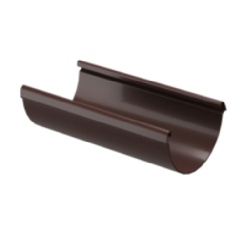 Docke LUX Желоб водосточный 1,5м (Шоколад)