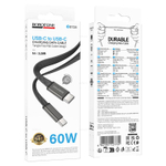 Кабель Type-C на Type-C 60W Borofone BX124 (black)