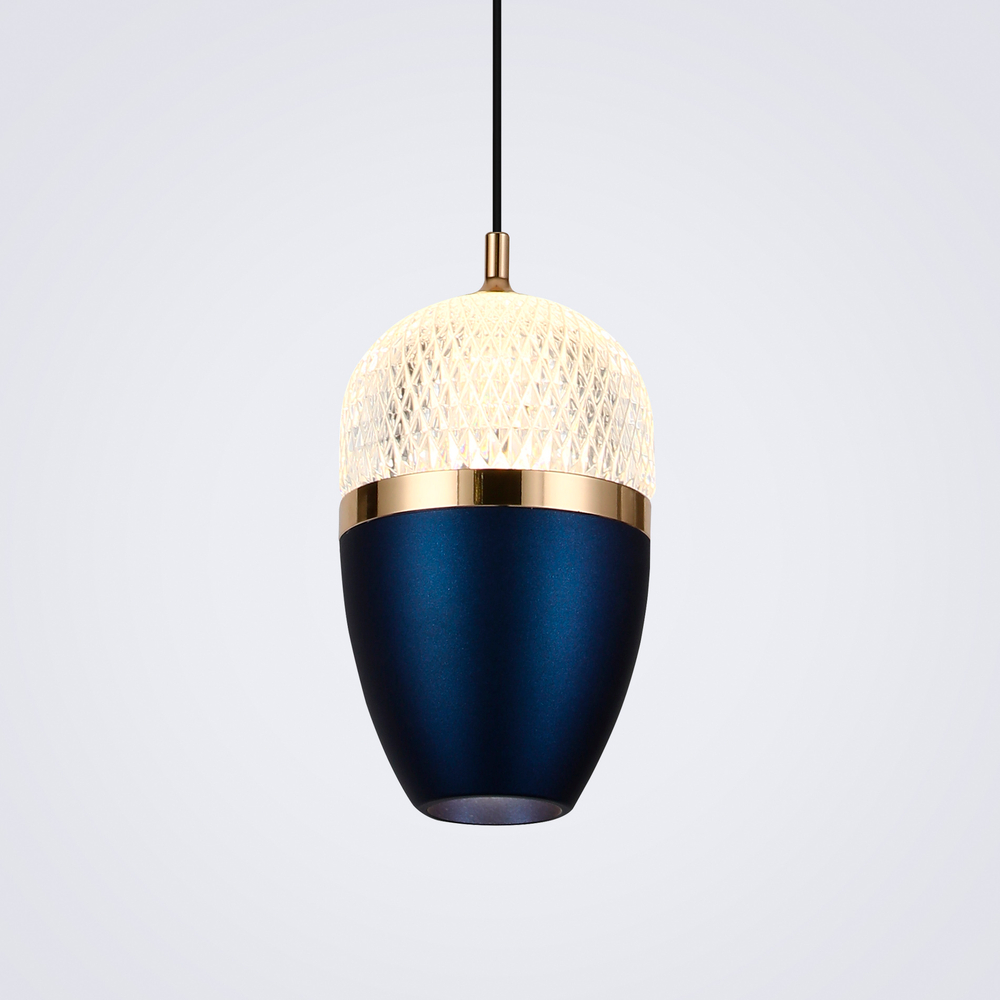 Подвесной светодиодный cветильник LED4U L8754-1 BL