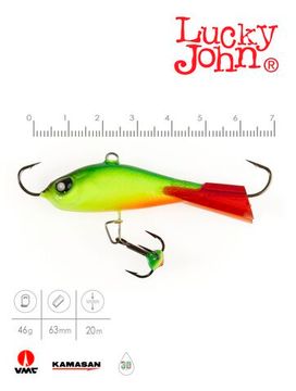 Балансир Lucky John BALTIC 6 с тр. 60мм/26RT блистер