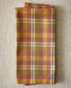 ZARA HOME САЛФЕТКА В КЛЕТКУ (УПАКОВКА ИЗ 2 ШТУК), ОРАНЖЕВЫЙ