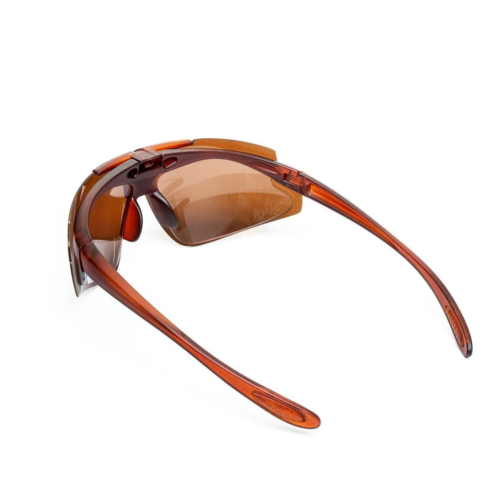 Очки поляризационные Premier Fishing (PR-OP-112-C) (фиолетовый/красный/желтый) в чехле