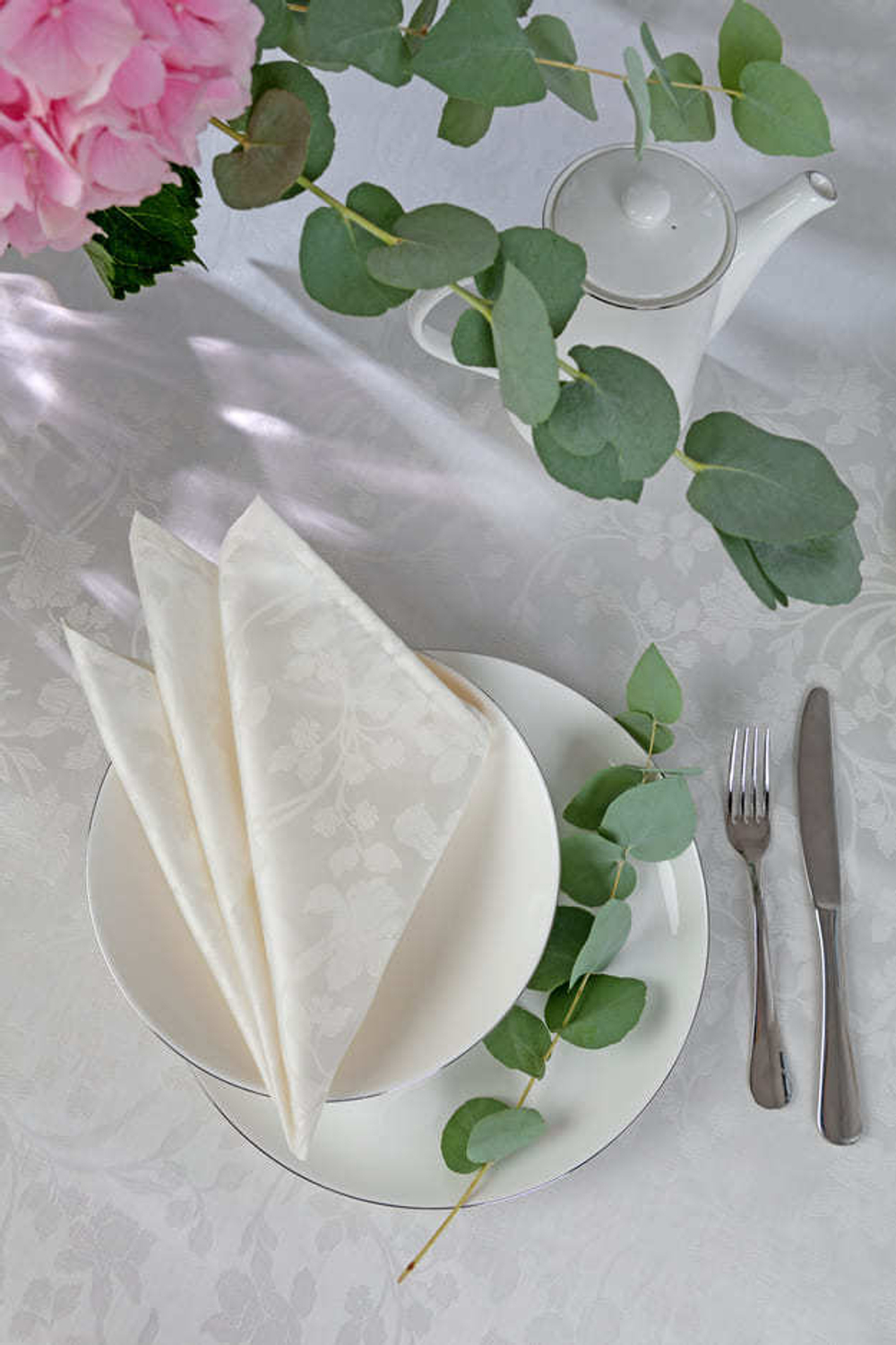 Скатерть 150x180 и 6 салфеток Dreams ТО-2302 Panna