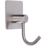 Крючок из нержавеющей стали на липкой основе 3М «БАСТОФ», форма квадрат, нагрузка до 5кг/4,5*8,5см