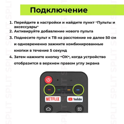 Пульт HTR-U28 для телевизоров HAIER