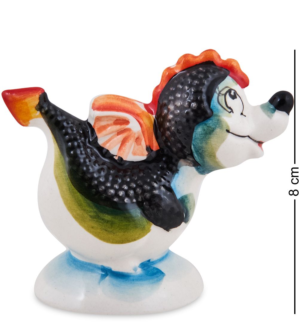 ГЛ- 899 Фигурка «Дракон» бол. цв. (Гжельский фарфор)