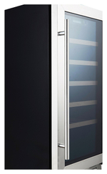 Винный шкаф Cellar Private CP032-1T серебристая дверь