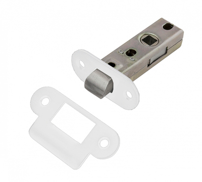 Межкомнатная овальная защелка (Белый)