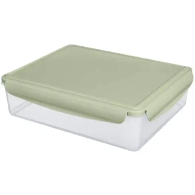 Контейнер для продуктов 3,7л прямоугольный «SMART LOCK» зеленый