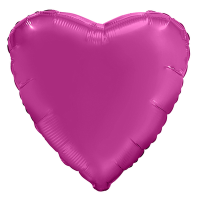 Р 19"/48 см Сердце Мистик гранатовый