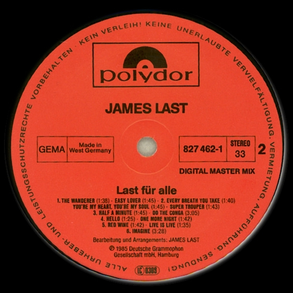 James Last / F?r Alle! (LP)