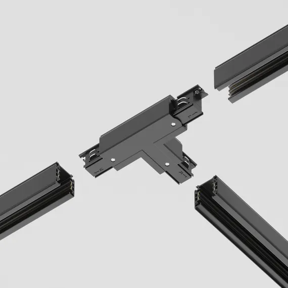 Коннектор Т-образный правый Trinity черный Technical tra005ct-31b-r
