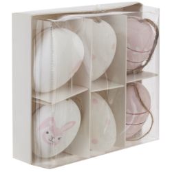 GAEM Набор из 6-ти изделий декоративных подвесных "Яйцо" (4*6), L14 W12,5 H4,5 см