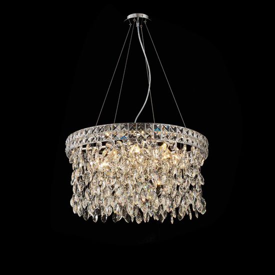 T28-ф600*H310(1200) CHROME (1) Люстра NW