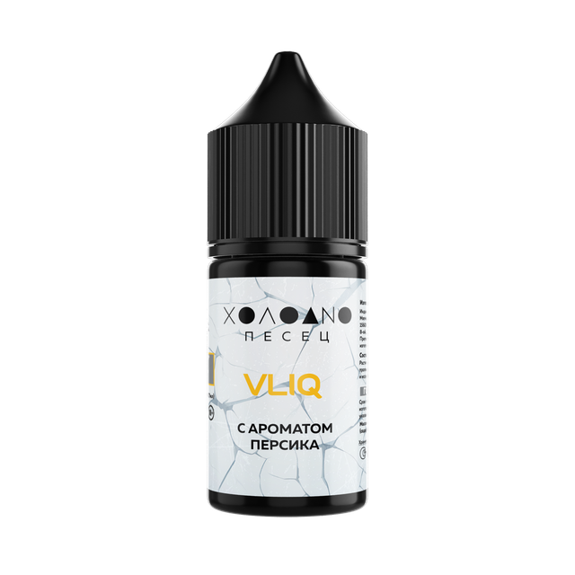VLIQ Холодно Песец 27 мл - Персик (0 мг)