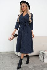 Платье Марта (темно-синий/полоска)-46р-р Р11-1189/11 Nikol