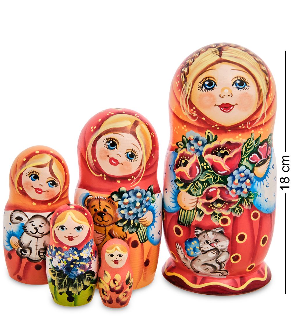 Народные промыслы МР-24/ 96-E Матрешка 5м «Настенька»