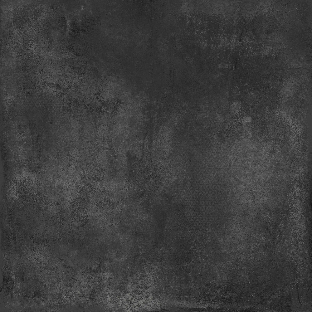 Керамогранит Alma Ceramica GFU6060TTM20R Totem 60x60 черный глазурованный матовый / противоскользящий под бетон