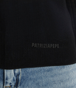 Хлопковый гольф Patrizia Pepe - черный(8K0187 K034)