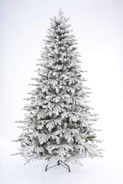 Искусственная ель заснеженная Орловская 120 см., литая хвоя + пвх, Max Christmas (ЕОРСЗ12)