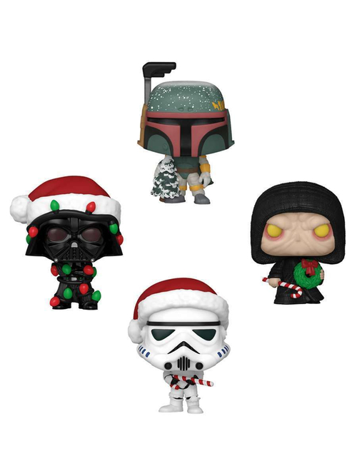 Набор подарочный Funko Pocket POP! Holiday Tree Star Wars 4 фигурки 79932