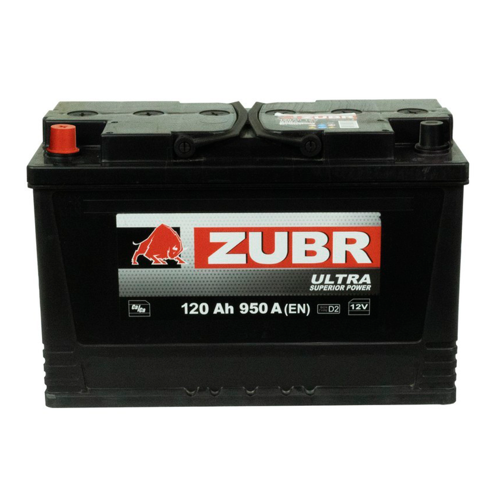 Аккумулятор ZUBR Professional (120Ah, 950A, L+) ZPT1201