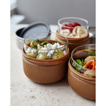 Ланч-бокс glass lunch pot, 450 мл, коричневый