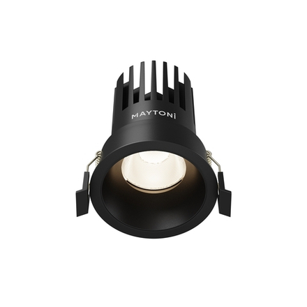 Светильник встраиваемый светодиодный Maytoni Dip DL117-15W-4K-B