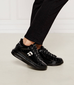 Кожаные кроссовки kapri Karl Lagerfeld - черный(KL62531S)