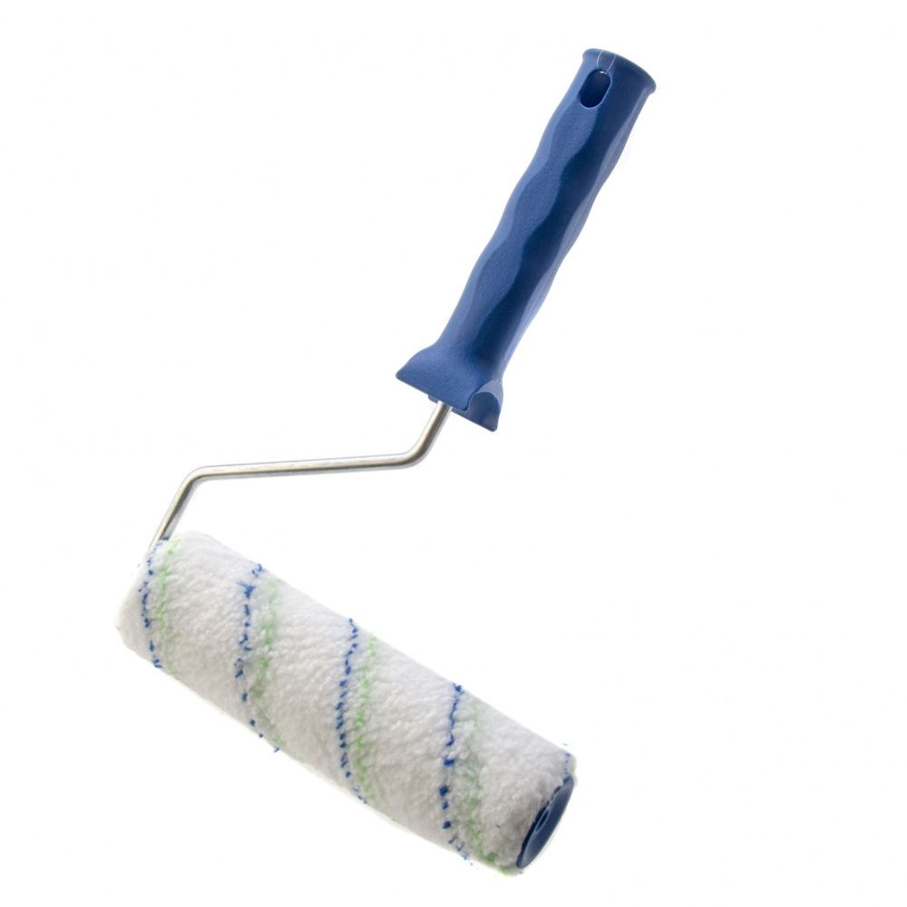 80192 Валик "Водные краски", 180 мм, ворс 12мм, D - 36 мм, D ручки - 6 мм, полиэстер Сибртех