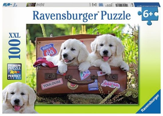 Puzzle Traveling Pups            100pcs