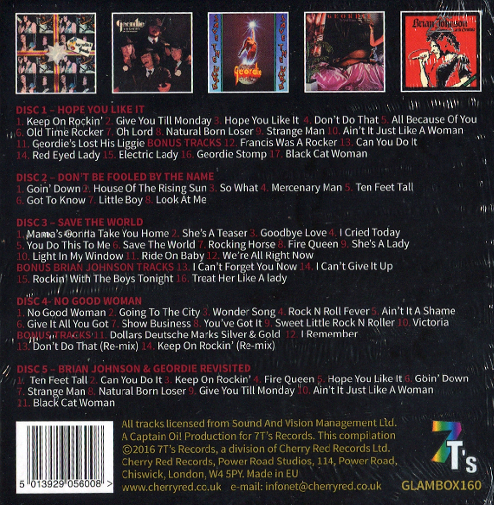 Geordie / The Albums (5CD)