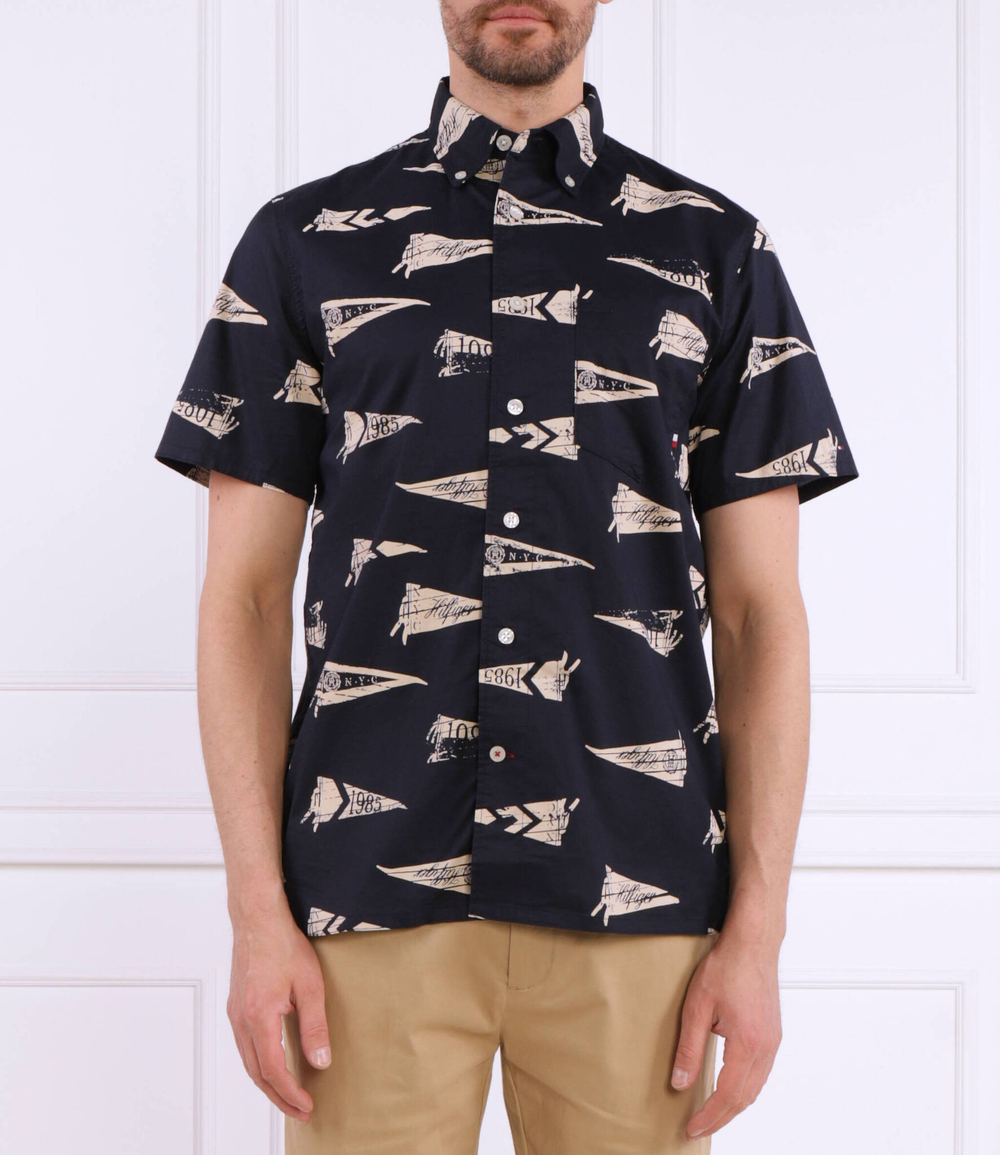 Рубашка Tommy Hilfiger - темно-синий(MW0MW30692)