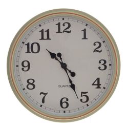GAEM Часы настенные декоративные, L44,5 W5,5 H44,5 см, (1xАА не прилаг.)