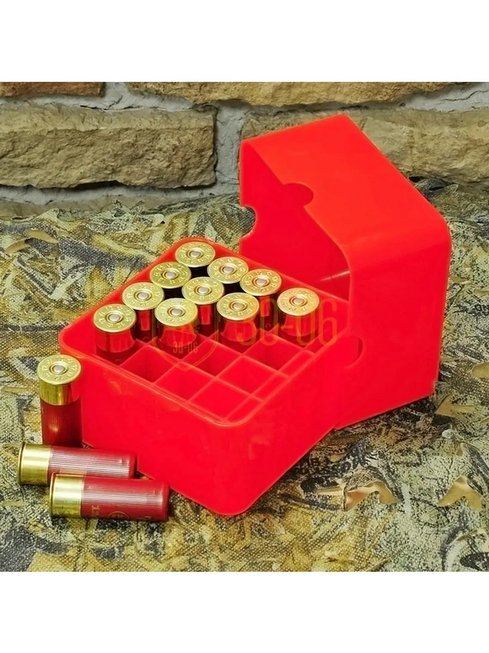 Коробка 12 калибр 25шт красная
