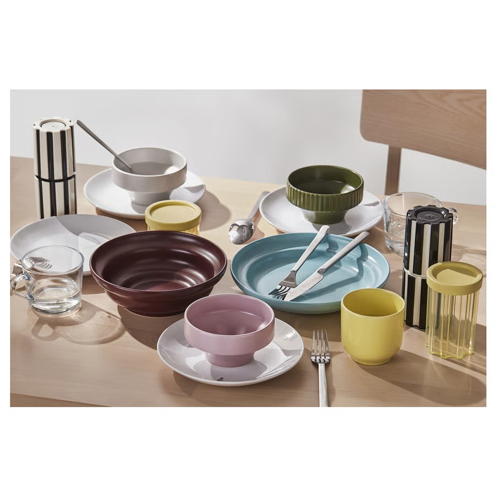 СПУТЛИЛЯ SPJUTLILJA Тарелки 20 см набор, белые