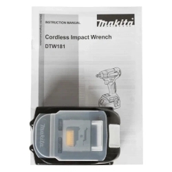 Makita DTW181RFE аккумуляторный гайковерт (2 x 3 Ач, ЗУ)