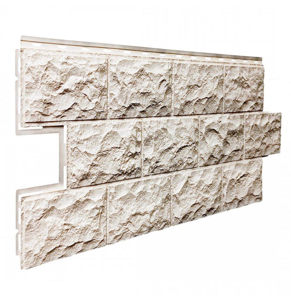 Фасадные панели (Цокольный Сайдинг) Fineber Доломит Бежевый