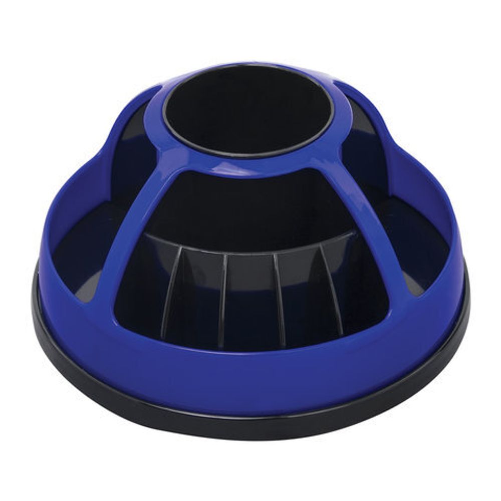 Канцелярский набор BRAUBERG "Микс", 10 предметов, вращающаяся конструкция, черно-синий, блистер, 231930