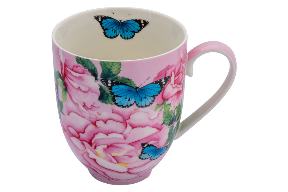 Кружка с подставкой 400мл Maxwell&Williams Розы