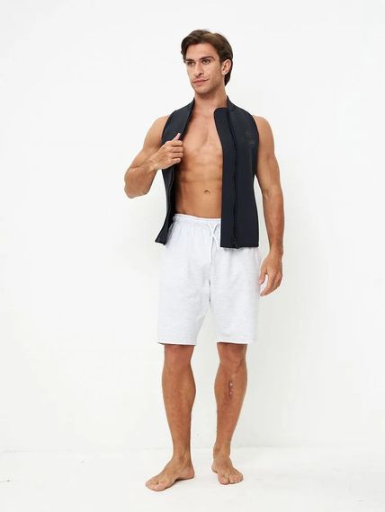 Жилет на молнии Sargan Black King черный 2 мм