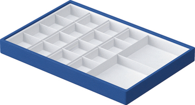 Планшет Шарм/16 ячеек (40х40 мм.)/2 ячейки (83х81 мм.)/270*185*30 мм.