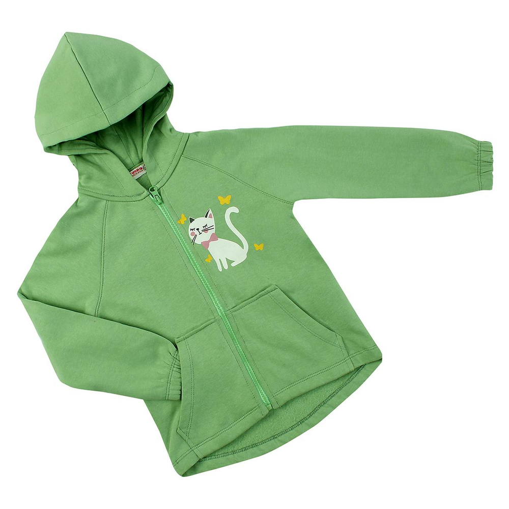 Джемпер д/девочки р.110 M1039FN-3/6 оливковый (Такро)