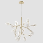 Подвесная люстра Crystal Lux SOLE SP20 GOLD