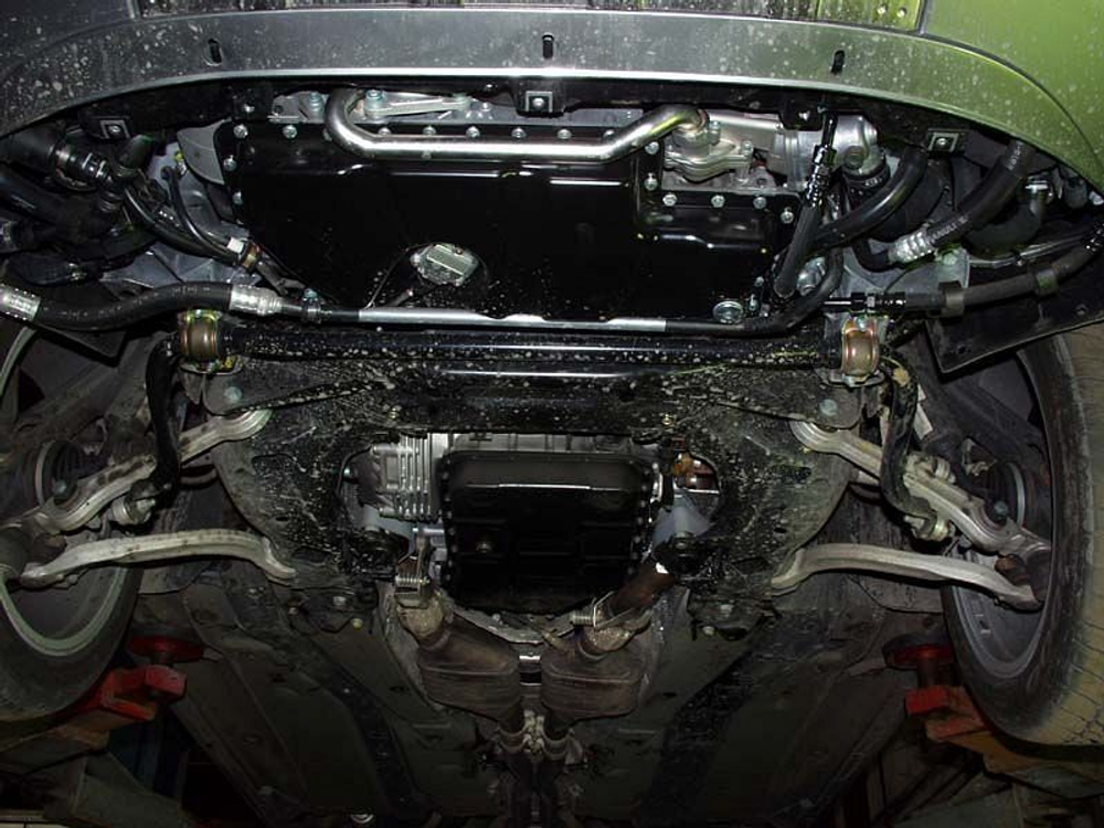 Защита картера Sheriff для Audi A6 Allroad I (C5) 2000-2006 арт.02.0667