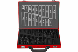 Набор сверл по металлу ЗУБР Мастер быстрорежущая сталь Р4М2, класс В, 170 шт, 1-10 мм 29605-H170